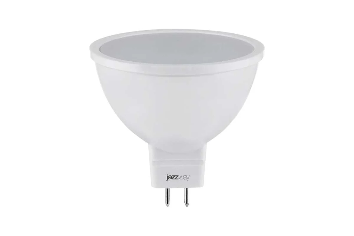 Лампа светодиодная JazzWay PLED-ECO-JCDR 5Вт 4000К белый GU5.3 400лм 220-240В