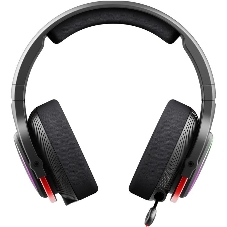 Гарнитура Bloody MR710 чёрный, беспроводная + проводная, Bluetooth, до 44 ч, подсветка