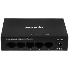 Коммутатор Tenda TEG1005D, 5×1 Гбит/с, неуправляемый