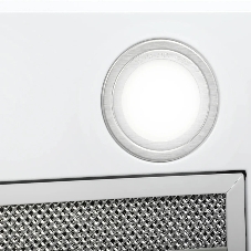 Вытяжка встраиваемая Hyundai HBB 6033 W белый управление: кнопочное (1 мотор)