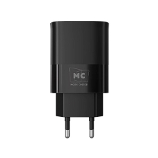 Сетевое зарядное устройство MORE CHOICE (4620202553386) NC09 1USB 3.0A QC3.0 15W, черный