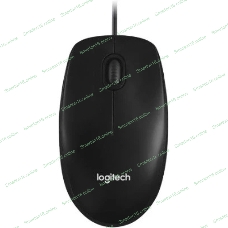 Мышь проводная Logitech M100/100R DARK/GREY (темно-серая/черная), 1000 dpi, USB, кнопки - 3