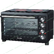 Мини-печь Hyundai MIO-HY086 38 л, 1600 Вт, черный