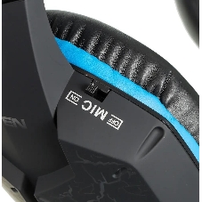 Гарнитура Sven AP-U980MV синий-чёрный, проводная, USB