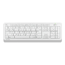 Комплект клавиатура+мышь A4Tech FStyler FG1010S беспроводной, USB, 2000 DPI, белый/серый