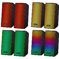 Колонки Defender Spitfire чёрный, 2.0, 6 Вт, Bluetooth, AUX