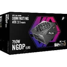 Блок питания 1STPLAYER NGDP Gold 750W, 750Вт, 80 PLUS Gold, 120мм, модульный, черный