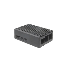 Компьютерный корпус Qumo RS050 Aluminum Case, Raspberry Pi 5B, Grey