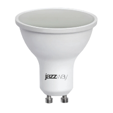 Лампа светодиодная JazzWay PLED-SP 7Вт 3000К теплый белый GU10 520лм 230В
