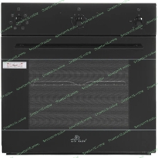 Духовка встраиваемая электрическая Electronicsdeluxe 6006.03 эшв-033 фасад стекло цвет - черный с нержав.ручками, электр.программатор 6-ти кнопочный, утапливаемые ручки, конвекция, гриль, режим разморозки,8 режимов работы, автомат.охлаждение корпуса,подсветка, объем 60 л.