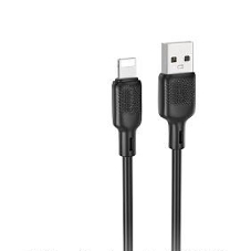 Кабель BOROFONE (6941991115530) BX113i 3m USB 2.4A для Lightning - 3м, черный Кабель BOROFONE (6941991115530) BX113i 3m USB 2.4A для Lightning - 3м, черный