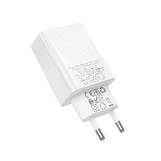 Сетевое зарядное устройство BOROFONE (6941991122767) BAS74A 1USB+1Type-C 3.0A QC3.0 PD 20W White