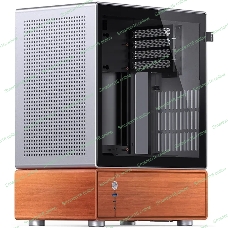 Корпус Jonsbo T7 Silver, Mini-Tower, серебристый