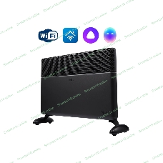 Конвектор электрический Ballu Apollo digital INVERTER Black Infinity BEC/ATI-2503 черный, 2500 Вт, 30 м2, термостат, дисплей, WiFi