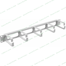 Кабельный органайзер горизонтальный NTSS NTSS-HORG-2U-4(70) односторонний кольца 2U шир.:19