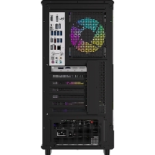 Компьютерный корпус Formula V Line MANA Dynamic Black AR, ATX, TYPE-C*1, USB3.0*2, FRONT 3x120мм ARGB, REAR 1x120мм ARGB