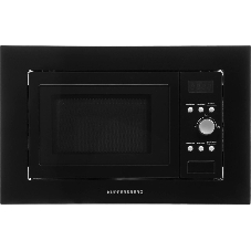 Встраиваемая микроволновая печь Kuppersberg HMW 615 B 18 л, 700 Вт, 8 программ, черный