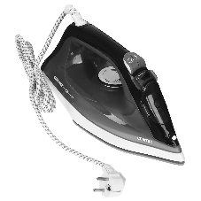 Утюг Centek CT-2307 черный/белый, 2800 Вт, 60 г/мин, 190 г/мин, 300 мл