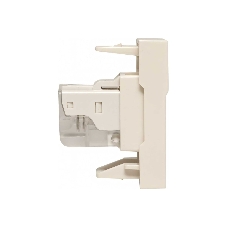 Розетка компьютерная RJ45 EKF PROxima, категории 5e (ширина 1 модуль) E1MK015E-135-10