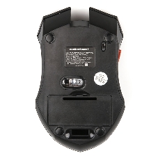 Мышь беспроводная Nakatomi MRON-04U черный, 1600 dpi, радиоканал, USB, кнопки - 6