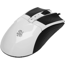 Мышь проводная A4Tech Bloody W90 Max белый/черный, 10000 dpi, USB, кнопки - 10
