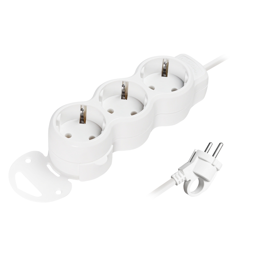 Удлинитель Smartbuy (SBE-16-3-07m-Z) 3 гн х 7,0 м белый