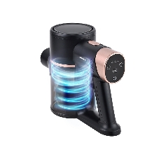 Пылесос вертикальный Centek CT-2570 черный/золотой, питание от аккумулятора, 180 Вт, уборка сухая, пылесборник 0.6 л