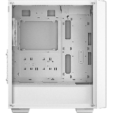 Компьютерный корпус Deepcool CC560 MESH V2 WH без БП, боковое окно (закаленное стекло), 3x120мм ARGb LED вентилятор спереди и 1x120мм ARGb LED вентилятор сзади, белый, ATX