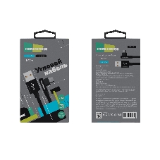 Кабель MORE CHOICE (4627151196947) K27m USB 2.1A microUSB черный - 1,0m