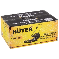 Газонокосилка электрическая Huter ELM-1400/ELM-1400P, от сети, 1100 Вт
