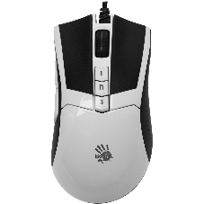 Мышь проводная A4Tech Bloody W90 Max белый/черный, 10000 dpi, USB, кнопки - 10