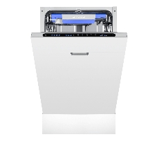 Встраиваемая посудомоечная машина Maunfeld MLP45331T Light Beam Wi-Fi, нержавеющая сталь, 44.8 см, 10 компл., 44 дБ, класс A+++