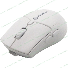 Мышь беспроводная Raskat M007WB белый, 2400 dpi, радиоканал, Bluetooth, USB, кнопки - 6