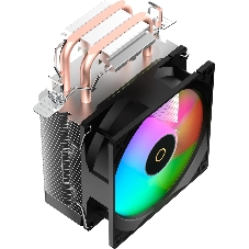 Кулер для процессора Ocypus Gamma A20 BK ARGB, 92mm FARGB FAN, Top FARGB Panel, 2 HEAT PIPES, 3-PIN, 1900 RPM, 21DBA, HYDRO BEARING, LGA115X/1200/1700/18XX, AM4/AM5
