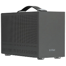 Компьютерный корпус без блока питания PCCooler I100 PRO MESH GY, Mesh Compact, серый, SPCC, no fans ITX 60/300/SFX PSU support; 1x2.5
