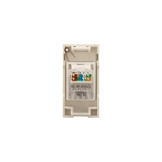 Розетка компьютерная RJ45 EKF PROxima, категории 5e (ширина 1 модуль) E1MK015E-135-10