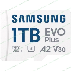 Флеш карта Samsung EVO Plus MicroSDXC MB-MC1T0SA/KR 1Tb A2 U3 V30 +SD Adapter