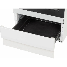 Плита электрическая Hansa FCCW54000 белый, конфорок 4 шт, духовка 68 л, 50 см x 85 см x 60 см