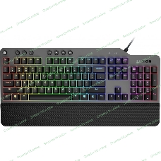 Клавиатура Lenovo Legion K500 RGB Mechanical проводная, USB Type-A, серый