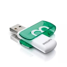 Флешка USB R/W 8Gb PHILIPS VIVID2.0 8Gb, USB 2.0