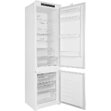 Встраиваемый холодильник Hotpoint HBT 20I белый двухкамерный 215/69л морозилка снизу