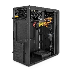 Компьютерный корпус Miditower ExeGate XP-332UC-UNS350 (ATX, БП UNS350 с вент. 12см, 2хUSB 3.0/1хTypeC, аудио, черный)