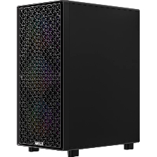 Компьютерный корпус Formula V Line MANA Dynamic Black AR, ATX, TYPE-C*1, USB3.0*2, FRONT 3x120мм ARGB, REAR 1x120мм ARGB