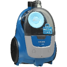 Пылесос Philips XB2022/01 темно-синий, 360/1800 Вт, уборка сухая, пылесборник контейнер 1.3 л