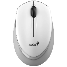 Мышь беспроводная Genius NX-7009 белый/серый, 1200 dpi, радиоканал, USB, кнопки - 3