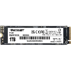 Накопитель SSD Patriot P320, 1Tb, PCIe 3.0 x4, M.2 2280, NVMe, R/W 3000/2200