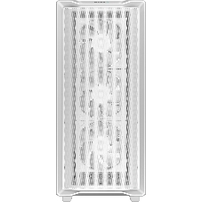 Компьютерный корпус Deepcool CC560 MESH V2 WH без БП, боковое окно (закаленное стекло), 3x120мм ARGb LED вентилятор спереди и 1x120мм ARGb LED вентилятор сзади, белый, ATX