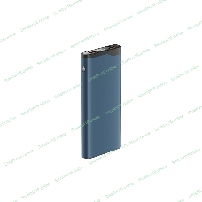 Портативный аккумулятор OLMIO QL-10, 10000mAh, 22.5W, QuickCharge3.0/PowerDelivery, LCD, голубой