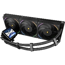 Система жидкостного охлаждения Thermalright Frozen Vision 360 V2 ARGb Soc-AM5/AM4/1200/1700/1851 черный 4-pin 28dB Al LCD Ret (F-VISION-360-BL-ARGb-V2)