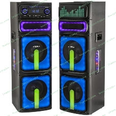 Минисистема Supra SMB-2050, 180Вт, FM USB BT SD, черный